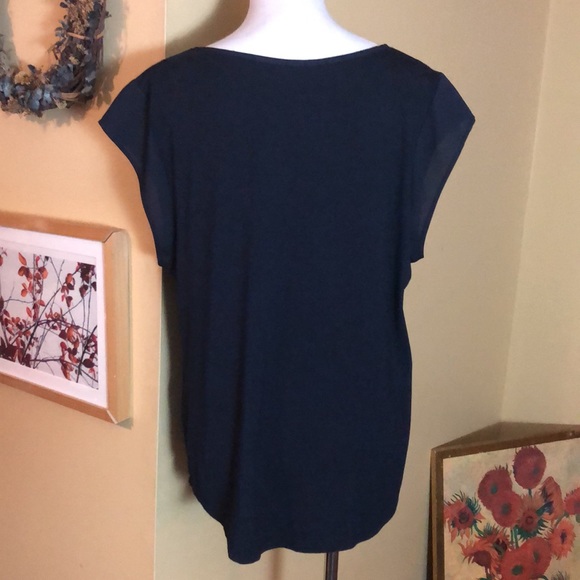 CALVIN KLEIN Size XL Soft 1-pocket Rounded Hem Stretchy Rounded-Neck $59 NEW - Picture 4 of 10